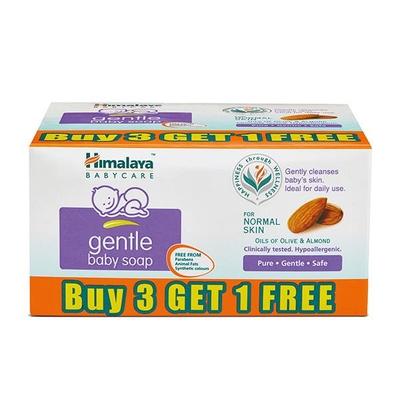 Himalaya Gentle moisturizing Baby Soap (Buy 3 Get 1 Free) 75 gm - Baby Soap