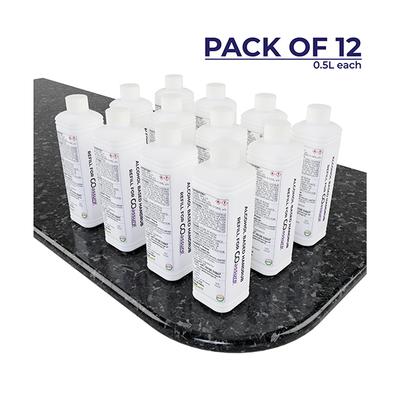 GOassure LITE Alcohol Based Handrub Refill (Pack of 12 x 500 ml) - Hand Sanitizer