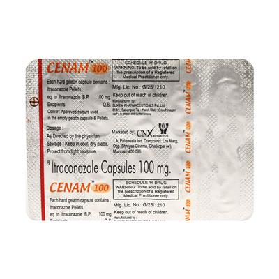 CENAM 100 Capsule 10's - Fungal Infections-Anf