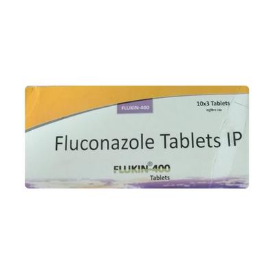FLUKIN 400 Tablet 3's - Fungal Infections-Anf