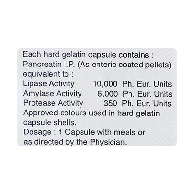 Enzar 10000 Capsule 10'S - Digestion-Dig