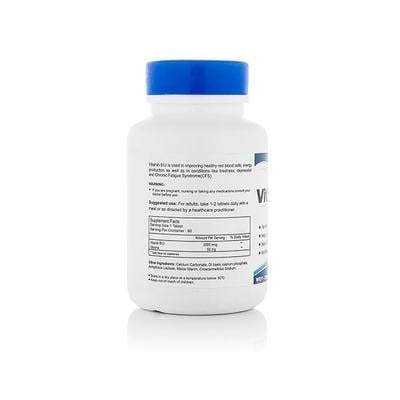 HealthVit Vitamin B12 2000Mcg Tablets 60's - Multi-Vitamins