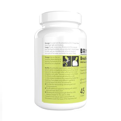 Briyo BreatheEase Softgel 60's - General Health