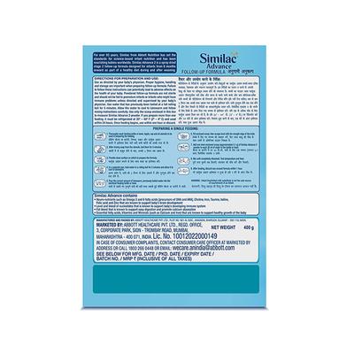 Similac Follow-Up Infant Formula Stage 2 400 gm - Baby And Infant Supplements