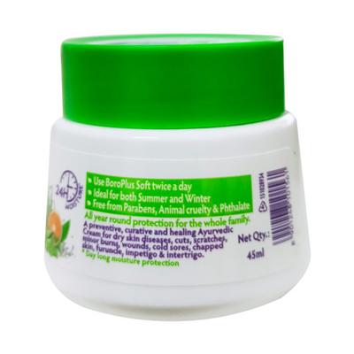 Boro Plus Soft Ayurvedic Antiseptic Cream (Jar) 45 ml - Speciality Medicines