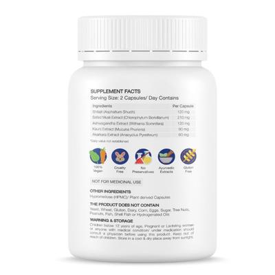 Foresta Organics Menz X Health Vegan Capsule 60's - Speciality Medicines