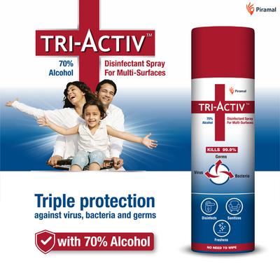 Tri-Activ Disinfectant Spray for Multi-Surfaces 230 ml - Others