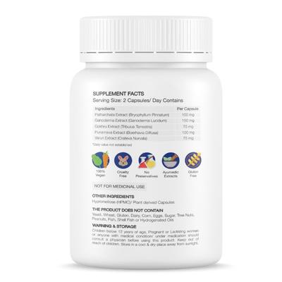 Foresta Organics Kidney Detox Vegan Capsule 60's - Speciality Medicines