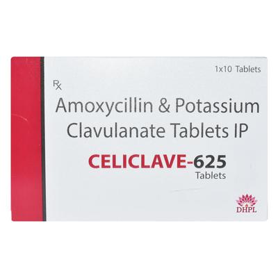 CELICLAVE 625 Tablet 10's - Bacterial Infections-Pen