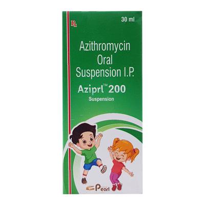 AZIPRL 200 Suspension 30ml - Bacterial Infections-Mac