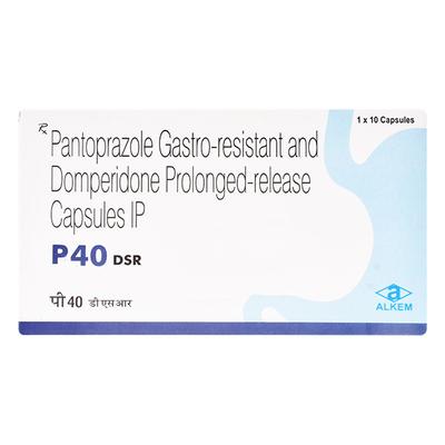 P40 DSR 30/40mg Capsule 10'S - Ulcer/Reflux/Flatulence-Aaa