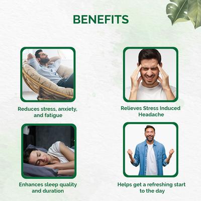 Dr.Vaidya's Stress Relief Capsule (Pack of 3 x 30's) - Speciality Medicines