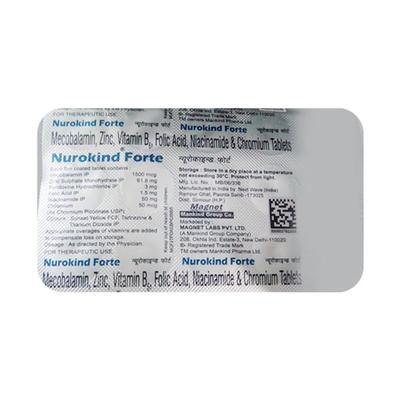 Nurokind Forte Tablet 15'S - Supplements-Vam