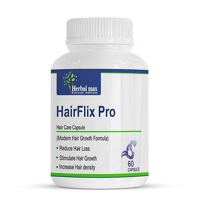 Herbal Max HairFlix Pro Hair Care Capsule 60's - Hair & Skin