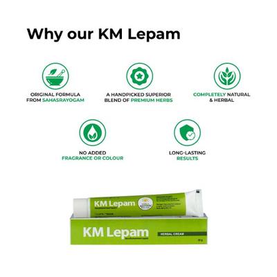 Kerala Ayurveda Km Lepam Cream 20 gm - Pain Relief (Ayush)