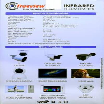 Trueview Infrared Thermometer (i413) - Health Monitors And Equipment