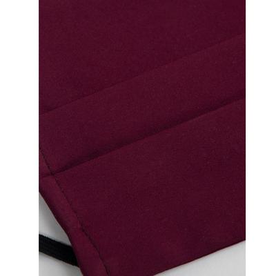 Faballey Contrasting 2 Ply Pleated Reusable Mask Set (2 Pcs) - Face Mask