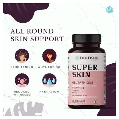 Boldskin Super Skin Glutathione Capsule 30's - Multi-Vitamins