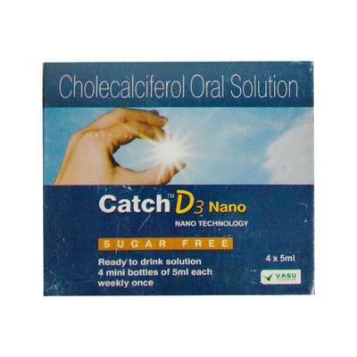 CATCH D3 NANO SUGAR FREE Oral Solution 5ml - Supplements-Vit