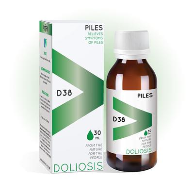 Doliosis D 38 Drops 30 ml - Homeopathic Drops