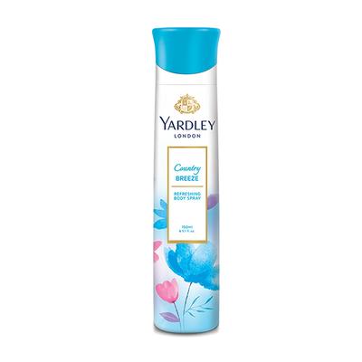 Yardley London Refreshing Body Spray - Country Breeze 150 ml - Men Deodorants/Roll-Ons
