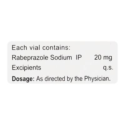 Rabeloc Injection 1's - Ulcer/Reflux/Flatulence-Aaa