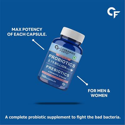 CF Neoflora-Veg Probiotics Supplement with Prebiotics Capsule 100's - Digestive Health