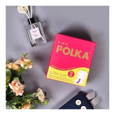 Pinq Polka Premium Ultra Slim (XL + XXL) Sanitary Pad 20's - Sanitary Napkins