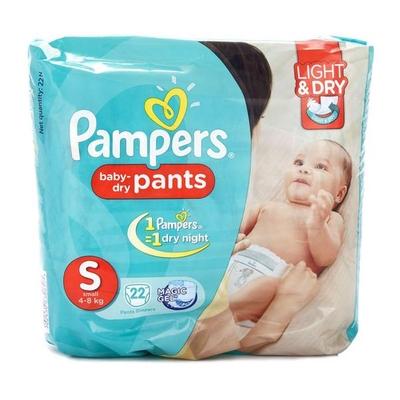 Pampers Baby-Dry Pants Light & Dry (S) 22's - Diapers & Wipes