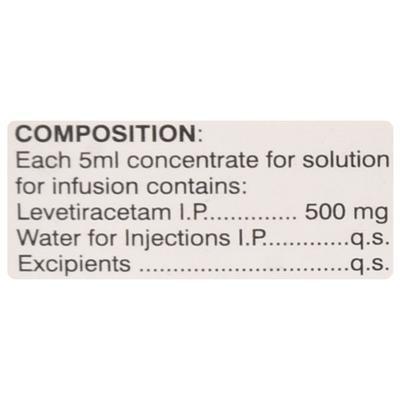 Keppra Injection 5ml - Epilepsy/Convulsion-Ant