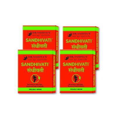 Dr. Vaidya's Sandhivati Pills (Pack of 4 x 24's) - Speciality Medicines