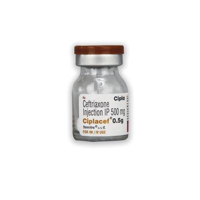 Ciplacef 500mg Injection 1'S - Bacterial Infections-Cep