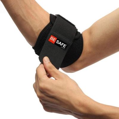 Be Safe Forever Tennis Elbow Band - Black (S) - Abdomen/Neck/Arm/Elbow Supports