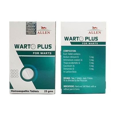 Allen Warto Plus Tablet 25 gm - Speciality Medicine