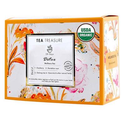 Tea Treasure Wellness Tea Bag - 28 Days Detox 18's - Herbal/Green Teas
