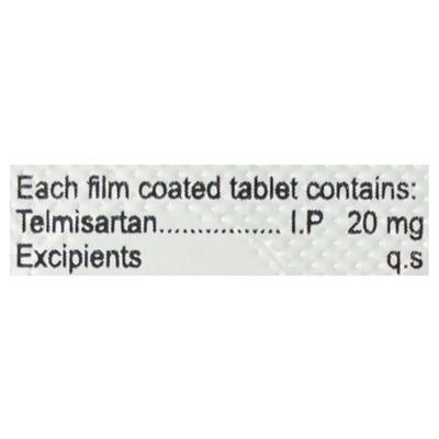 OPTEL 20mg Tablet 10's - Hypertension-Ang