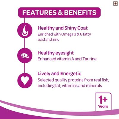 Whiskas Adult Mackerel Flavor 480 gm - Petfood