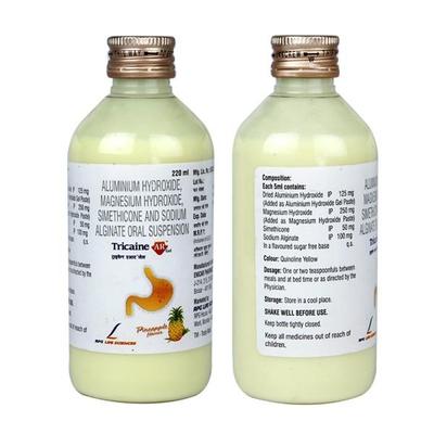 Tricaine AR Syrup 220ml - Ulcer/Reflux/Flatulence-Aaa