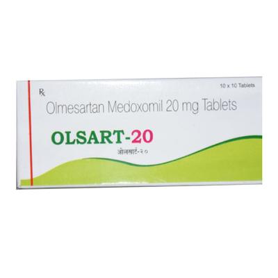 OLSART 20mg Tablet 10's - Hypertension-Ang