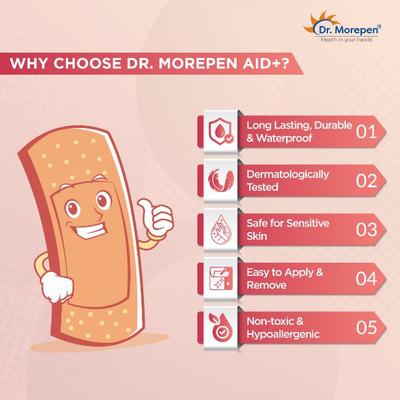 Dr. Morepen Aid Adhesive Band Aid 150's - Bandages