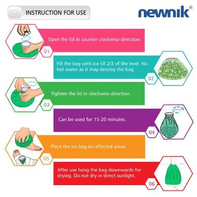 Newnik Cool Pack/Ice Bag (IC900) - Green - Hot Pack/Ice Bag
