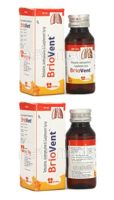 Briovent Syrup 60ml - Cough And Cold-Cou