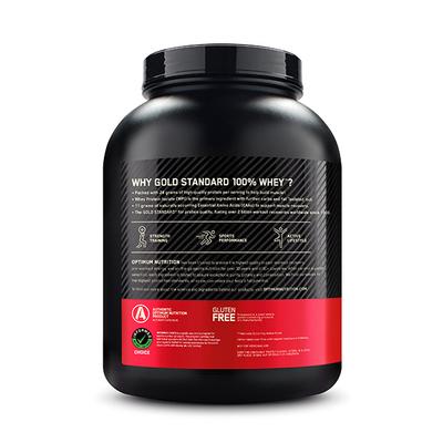 Optimum Nutrition (ON) 100% Whey Gold Standard Powder - Mocha Cappuccino 5 lb - Whey Proteins