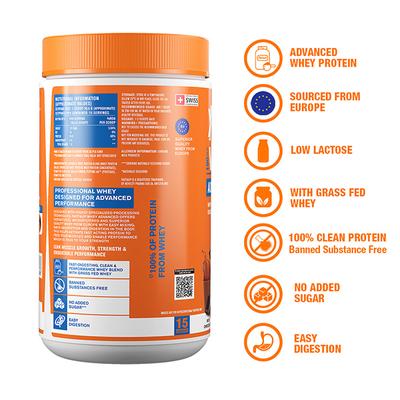 Fast&Up Whey Advanced Powder - Rich Chocolate Flavour 1.01 lb - Whey Proteins