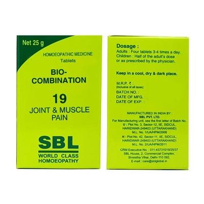 SBL Bio-Combination 19 Tablet 25 gm - Bio-Combination