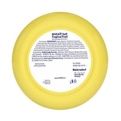 Nivea Soft Light Moisturiser - Tropical Fruit 100 ml - Lotions & Creams