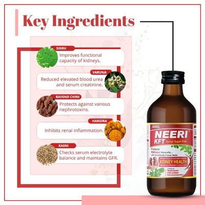 Aimil NEERI KFT Sugar Free Syrup 200 ml - Speciality Medicines