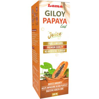 Lama Giloy Papaya Leaf Juice 500 ml - Ayurvedic Juices