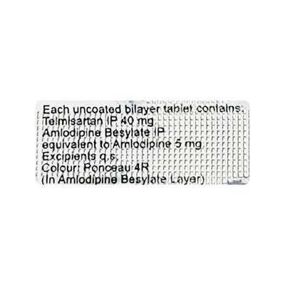 Telmikaa AM Tablet 10'S - Hypertension-Ang