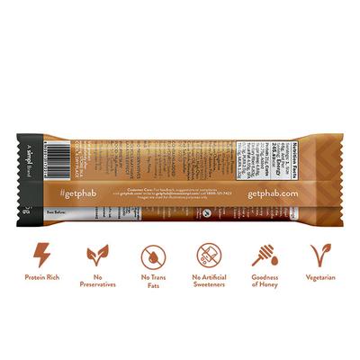 Phab Protein Bar - Chocolate Brownie Flavour (Pack of 6 x 65 gm) - Nutritional Bars